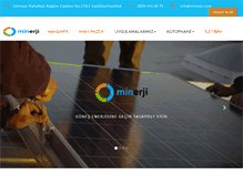 Tablet Screenshot of minerji.com